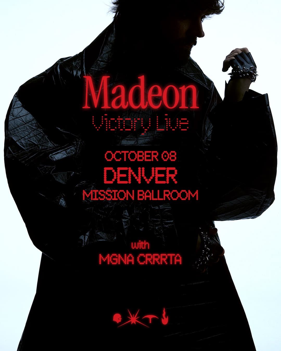 Madeon Victory Live October 8 Denver Mission Ballroom poster